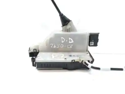 Second-hand car spare part front right door lock for peugeot 208 style oem iam references 9812500780