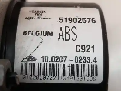 Peça sobressalente para automóvel em segunda mão abs por fiat doblo active referências oem iam 51902576  10020702334