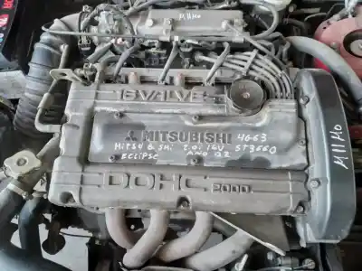 Second-hand car spare part complete engine for mitsubishi eclipse ii 2000 gs 16v (d32a) oem iam references 4g63  