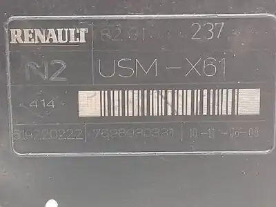 Second-hand car spare part fuse box unit for renault kangoo expression profesional oem iam references 8201044237  7698930331