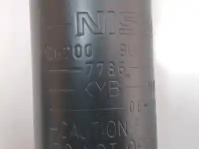 Peça sobressalente para automóvel em segunda mão amortecedor traseiro esquerdo por nissan note (e11e) acenta referências oem iam 562009u000  