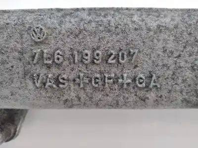 Автозапчастина б/у передня вісь для volkswagen touareg (7la, 7l6, 7l7) 2.5 r5 tdi посилання на oem iam 7l6199207  