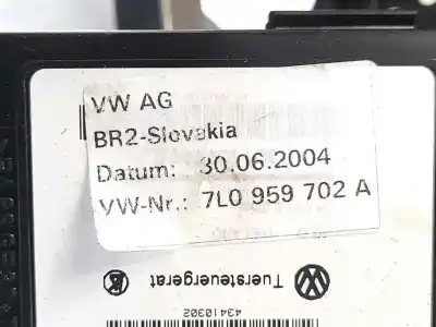 Автозапчастина б/у регулятор переднього правого скла для volkswagen touareg (7la, 7l6, 7l7) 2.5 r5 tdi посилання на oem iam 7l0959702a  7l0837462f