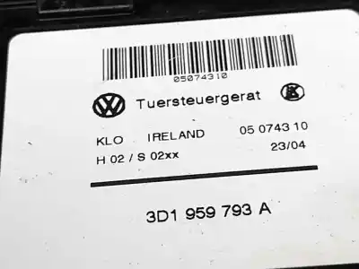 Автозапчастина б/у регулятор вікна передній лівий для volkswagen touareg (7la, 7l6, 7l7) 2.5 r5 tdi посилання на oem iam 3d1959793a  