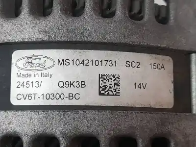 Автозапчастина б/у генератор для ford fiesta (ccn) trend посилання на oem iam ms1042101731  cv6t10300bc