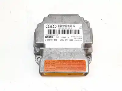 Second-hand car spare part airbag control unit for audi a4 berlina (8e) 3.0 v6 24v tdi oem iam references 8e0959655g