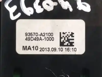 Peça sobressalente para automóvel em segunda mão botão / interruptor elevador vidro dianteiro esquerdo por kia cee´d concept referências oem iam 93570a2100  