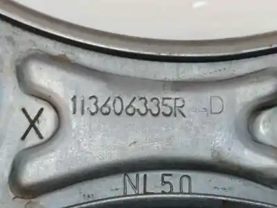 Second-hand car spare part rear engine support for renault captur ii e-tech engineered oem iam references 113606335r  