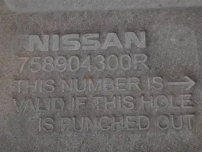 Second-hand car spare part sump guard for renault captur ii e-tech engineered oem iam references 758905940r  758904300r