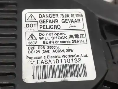 Peça sobressalente para automóvel em segunda mão farol / farolim esquerdo por subaru xv executive referências oem iam easa1d110132  p9934l