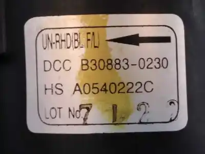 Peça sobressalente para automóvel em segunda mão motor de sofagem por kia sorento 2.5 crdi active referências oem iam b308830230  a0540222c