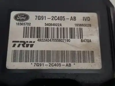 Peça sobressalente para automóvel em segunda mão abs por ford s-max (ca1) trend referências oem iam 7g912c405ab  