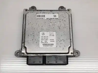 Pièce détachée automobile d'occasion CALCULATEUR MOTEUR ECU pour MERCEDES-BENZ SPRINTERII (FURG. DISTRIB. CARGA) (RESERVE)  Références OEM IAM A6519000700  A6519010600