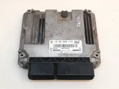 Peça sobressalente para automóvel em segunda mão Centralina De Motor Uce por OPEL CORSA D Expression Referências OEM IAM 0281019616  55590115