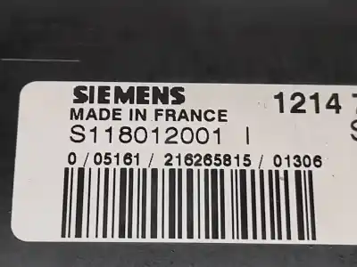Peça sobressalente para automóvel em segunda mão centralina de motor uce por bmw mini (r50,r53) cooper referências oem iam s118012001  1214751458701
