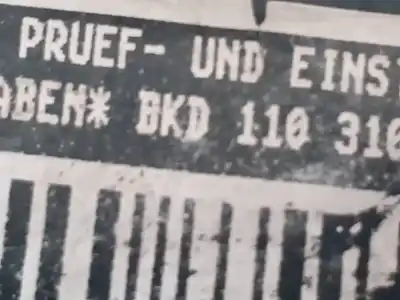 Second-hand car spare part complete engine for seat altea (5p1) reference oem iam references bkd  