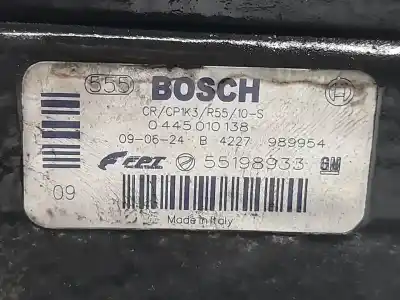 Peça sobressalente para automóvel em segunda mão bomba de injeção por opel corsa d essentia referências oem iam 0445010138  55198933