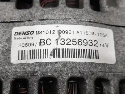 Peça sobressalente para automóvel em segunda mão alternador por opel corsa d essentia referências oem iam 13256932  