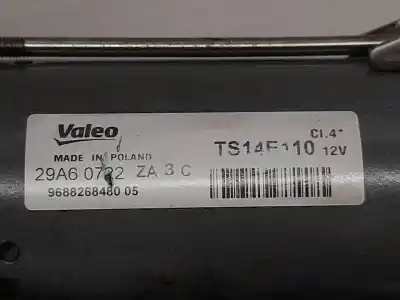 Pezzo di ricambio per auto di seconda mano motorino di avviamento per citroen c-elysée exclusive riferimenti oem iam ts14e110  29a60722za3c