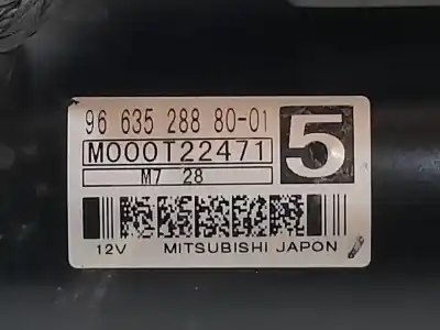 Peça sobressalente para automóvel em segunda mão motor de arranque por peugeot 308 sport referências oem iam 9663528880  m000t22471