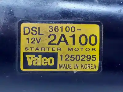 Peça sobressalente para automóvel em segunda mão motor de arranque por kia rio 1.5 crdi referências oem iam 1250295  