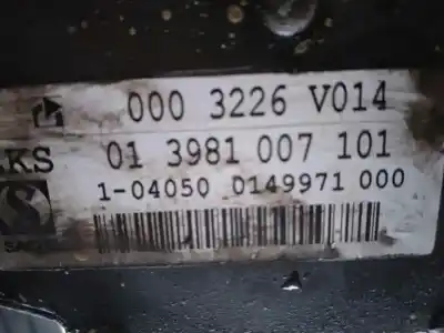 Second-hand car spare part gearbox for smart coupe pure oem iam references 0003202v01  