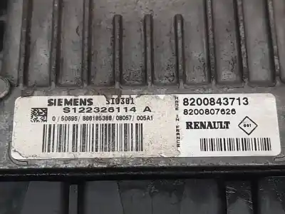 Pezzo di ricambio per auto di seconda mano centralina motore per renault kangoo expression riferimenti oem iam 8200843713  8200807626