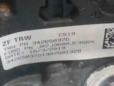 Second-hand car spare part steering wheel for ford focus st-line oem iam references 34265037d  