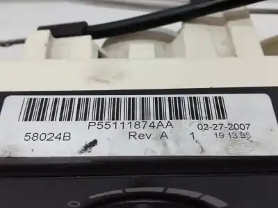 Second-hand car spare part heating / air conditioning control panel for dodge caliber se oem iam references p55111874aa  