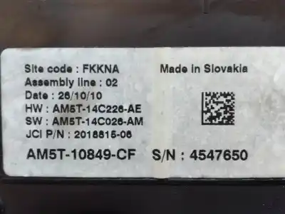 Автозапчастина б/у панель інструментів для ford c-max titanium посилання на oem iam am5t10849cf  