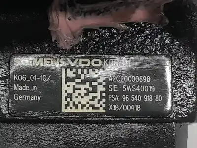 Автозапчастина б/у насос инжекційний для ford focus c-max (cap) ghia (d) посилання на oem iam 9654091880  5ws40019