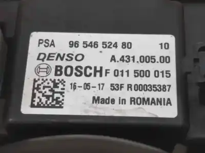 Peça sobressalente para automóvel em segunda mão motor de sofagem por citroen c4 picasso sx referências oem iam 9654652480  011500015