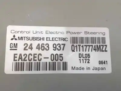 Pezzo di ricambio per auto di seconda mano piantone dello sterzo per opel corsa c club riferimenti oem iam 24463938  24463937
