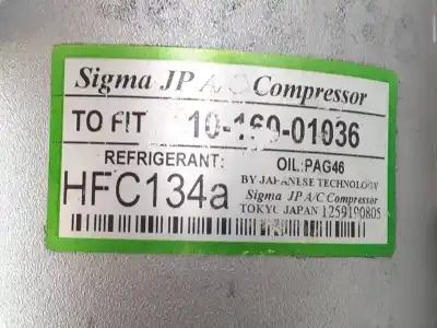 Peça sobressalente para automóvel em segunda mão compressor de ar condicionado a/a a/c por ford focus lim. (cb4) titanium referências oem iam 1016001036  