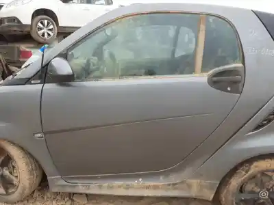 Peça sobressalente para automóvel em segunda mão porta da frente esquerda por smart coupe fortwo coupe mhd (52kw) (451.380) referências oem iam 