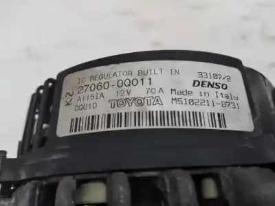 Peça sobressalente para automóvel em segunda mão alternador por citroen c1 audace referências oem iam 270600q011  ms1022118731
