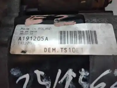 Peça sobressalente para automóvel em segunda mão motor de arranque por citroen c1 audace referências oem iam ts10e1  