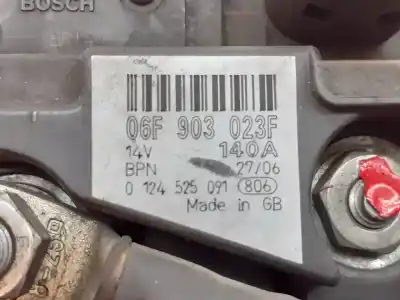 Автозапчасти б/у генератор за audi a3 (8l) 1.6 ambiente ссылки oem iam 06f903023f  0124525091