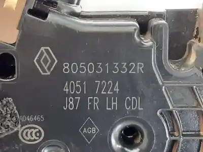 Peça sobressalente para automóvel em segunda mão fechadura da porta dianteira esquerda por renault captur zen referências oem iam 805031332r  40517224