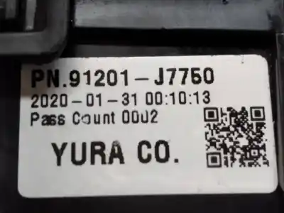 Second-hand car spare part fuse box unit for kia ceed business oem iam references 91201j775025  91201j7750