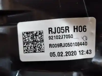 Second-hand car spare part right headlight for kia ceed business oem iam references 92102j7050  