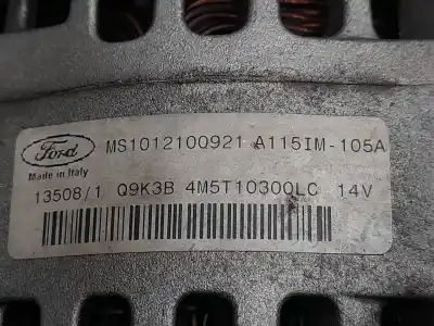 Pezzo di ricambio per auto di seconda mano alternatore per ford focus lim. (cb4) trend riferimenti oem iam 4m5t10300lc  