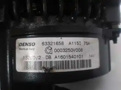 Second-hand car spare part alternator for smart coupe pure oem iam references 63321658  a115i