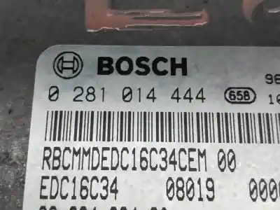 Second-hand car spare part ecu engine control for peugeot bipper básico oem iam references 0281014444  9666432480