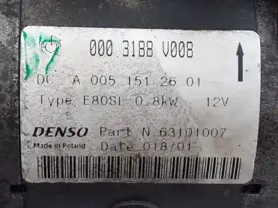 Second-hand car spare part starter motor for smart coupe pulse oem iam references 0003188v008  a0051512601