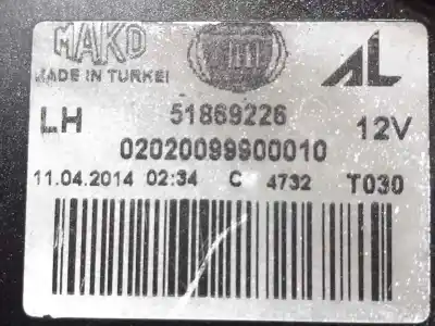 Second-hand car spare part left tailgate light for fiat linea (110) dynamic oem iam references 51869226  