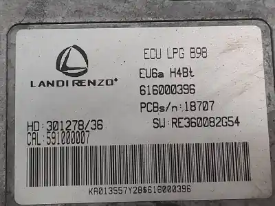 Peça sobressalente para automóvel em segunda mão centralina do motor por renault clio iv limited referências oem iam 616000396  591000007