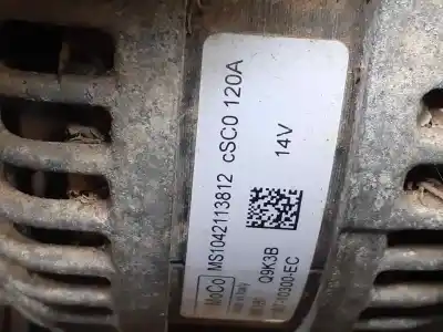 Second-hand car spare part alternator for ford fiesta (ce1) trend oem iam references h1bt10300ec