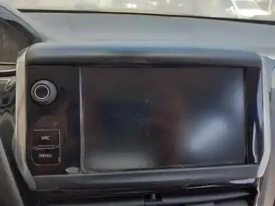Second-hand car spare part multifunction display for peugeot 2008 (--.2013->) allure oem iam references 