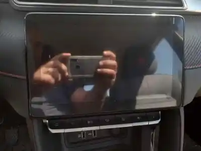 Second-hand car spare part multifunction display for mg zs comfort oem iam references 